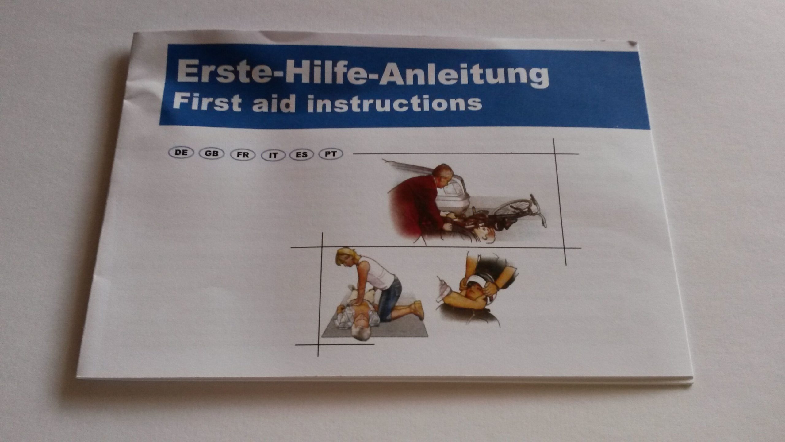 Erste-Hilfe-Broschüre A5 ÖNORM Z1020