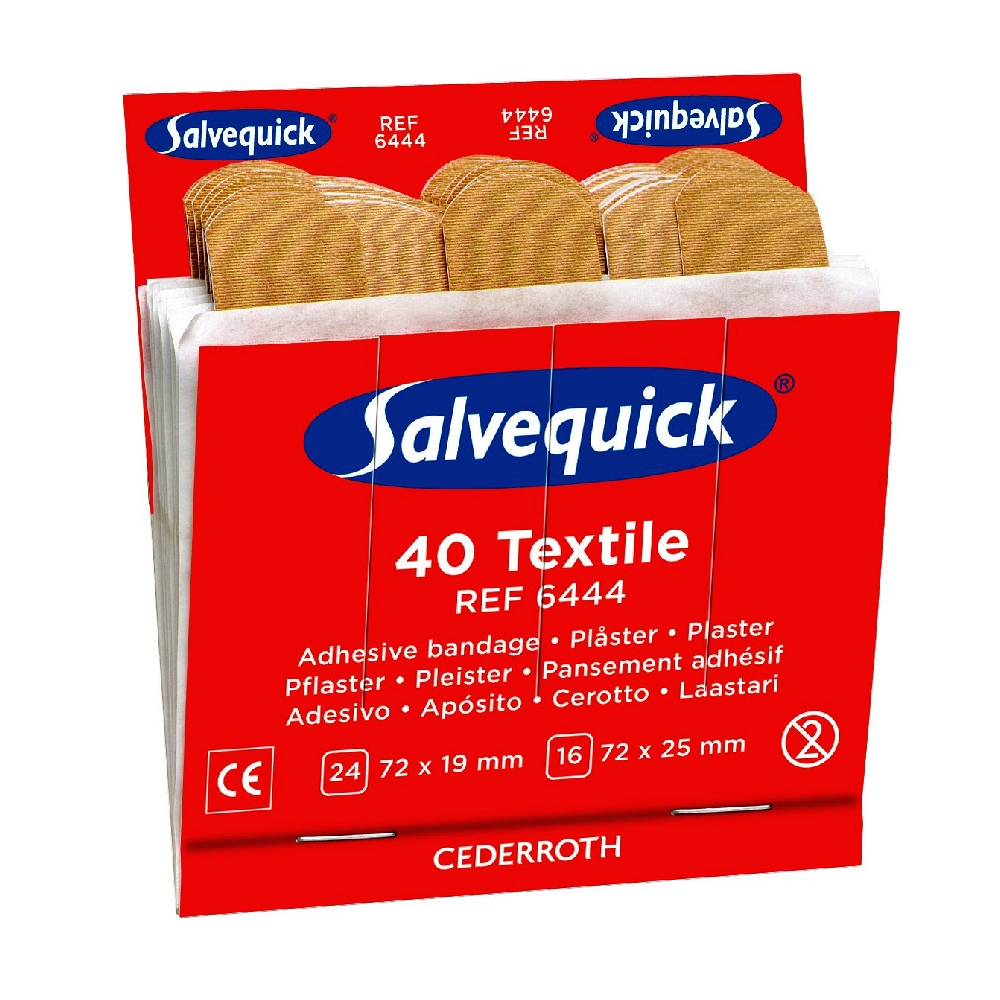Nachfüllung Salvequick Pflaster textil