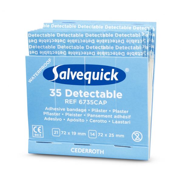 Nachfüllung Salvequick detektabel, 19 x 72 u. 25 x 72 mm