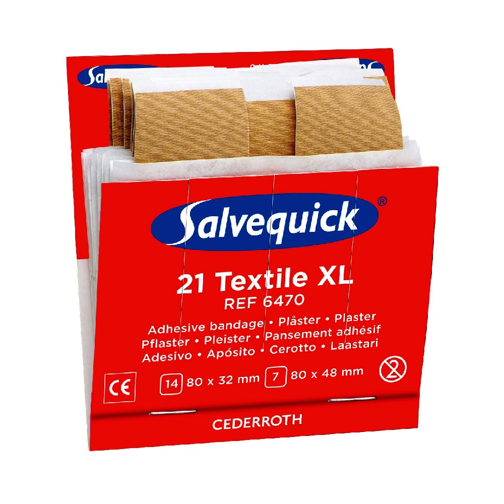 Nachfüllung Salvequick XL, textil