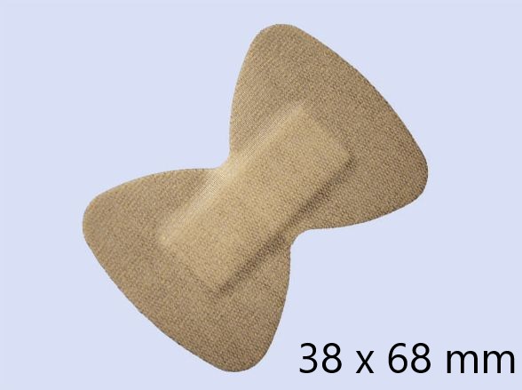 Fingerkuppenverband textil 38 x 68mm, 100 Stk.