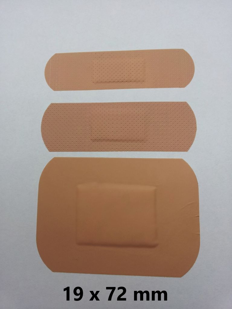 Pflasterstrips textil-elast. 19 x 72mm, 100 Stk.
