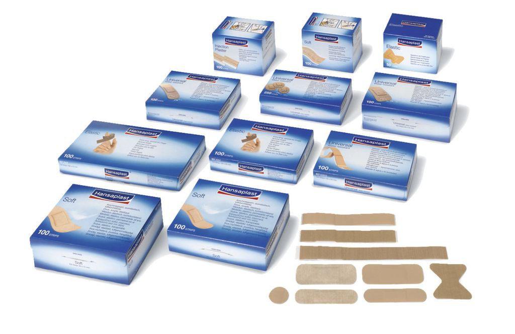 Hansaplast Strips, 50 Stk. 1 x 4 cm