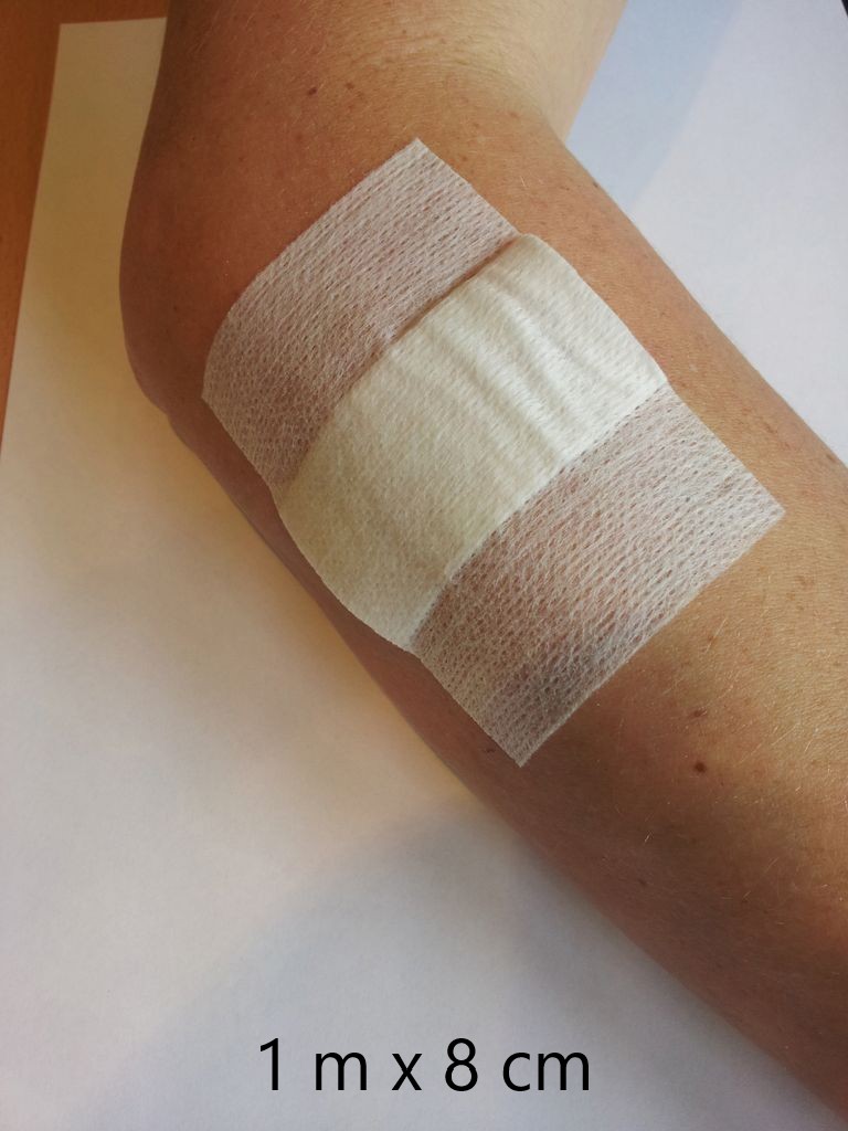 Wundschnellverband, soft 1 m x 8 cm