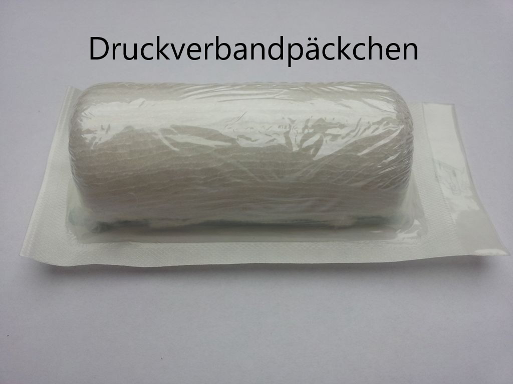 Druckverbandpäckchen