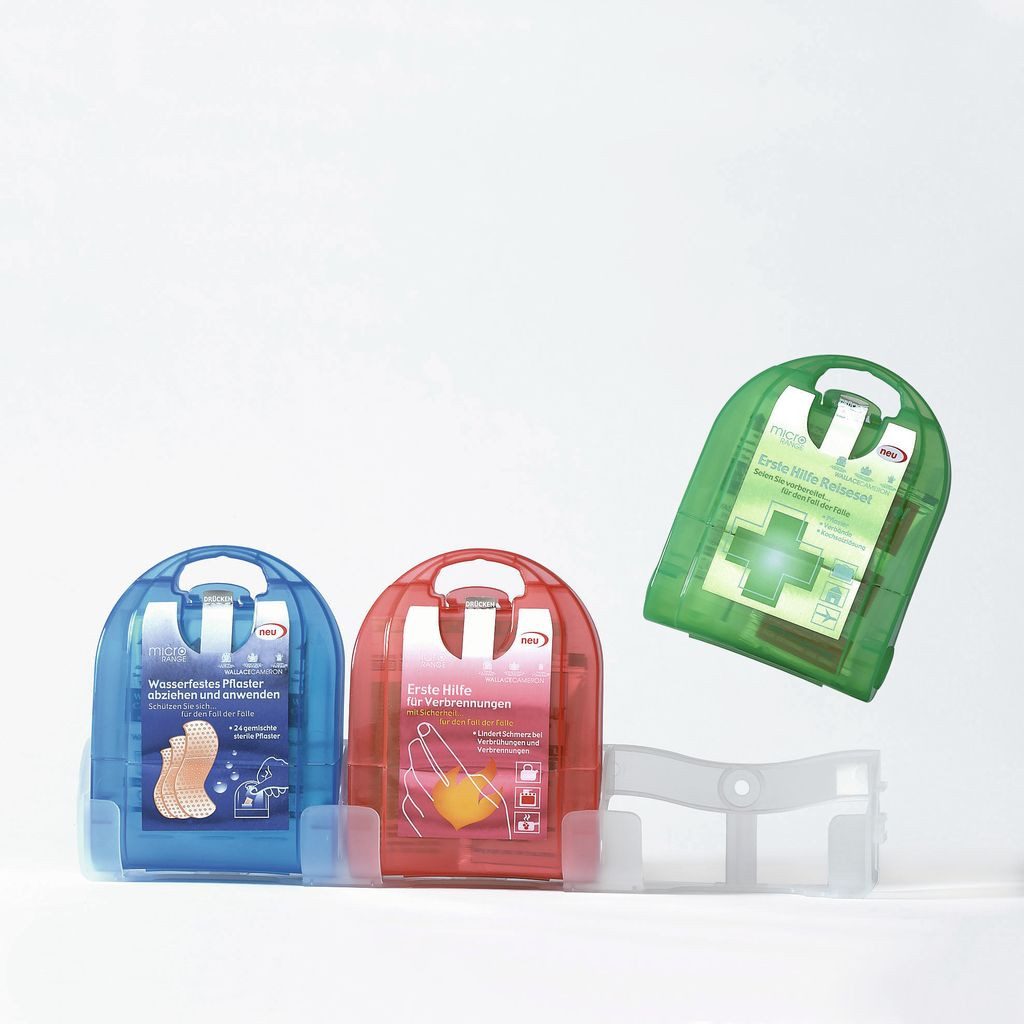 Micro Fox Set - 3 verschiedene, (Box Nr.3, 9 und 11) inkl. Halterung