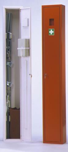 Krankentragenschrank, groß, gefüllt