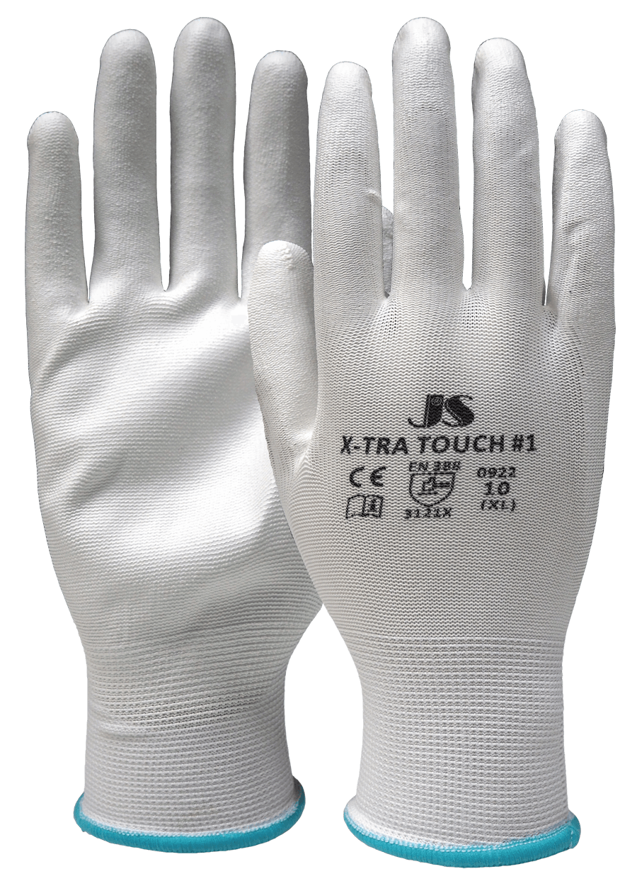 PU/PES Feinstrick X-TRA TOUCH WH