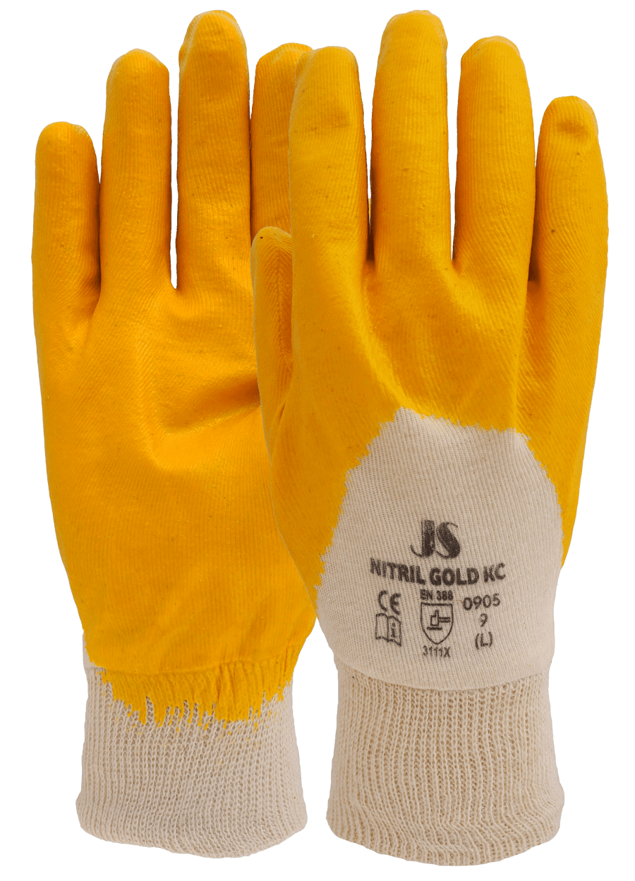 Nitril/BW-Jersey GOLD KC 0905