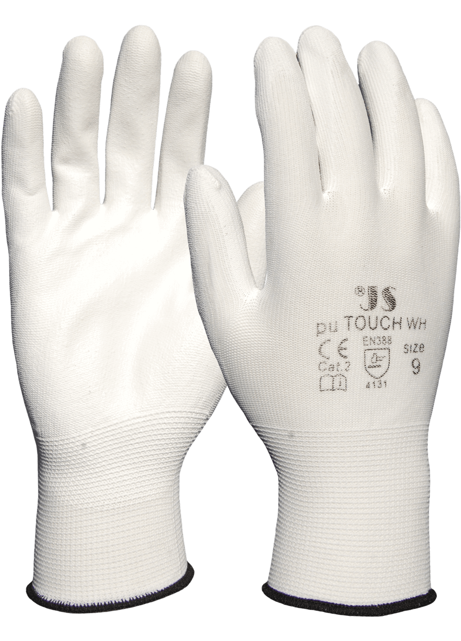 PU/Nylon Feinstrick PU TOUCH WH